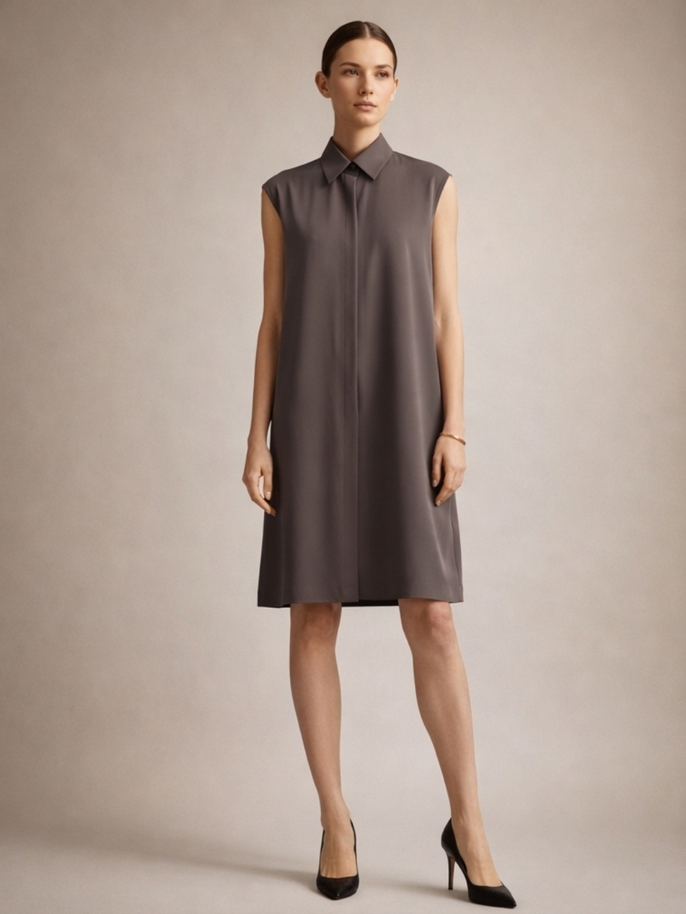 Theory NWTs Luala Lifestyle Sleeveless Silk Dress